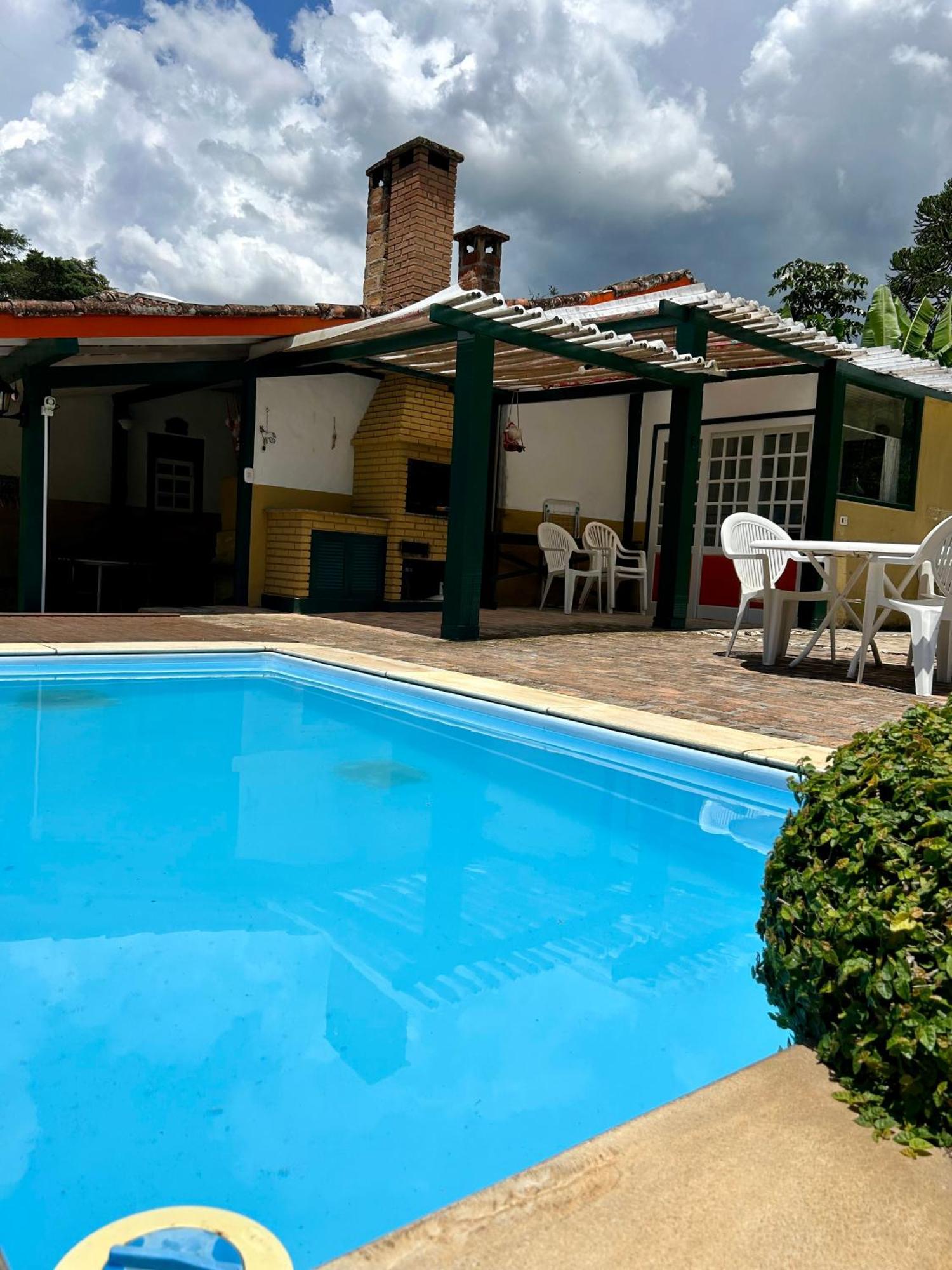 Pousada Chales Da Casa Centenaria Santo Antônio do Pinhal Exteriör bild